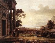 Claude Lorrain The Expulsion of Hagar oil on canvas